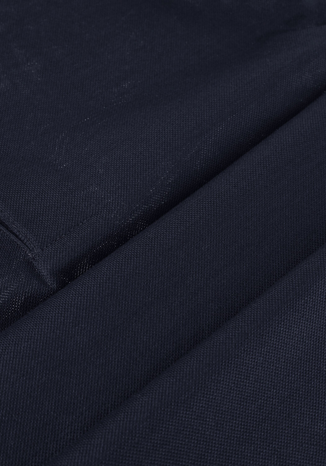 Donkerblauwe GRAN SASSO Polo POLO S/SLV - large