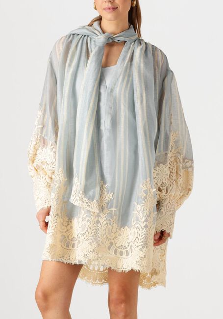 Lichtblauwe IBANA Mini jurk DIVINA - large