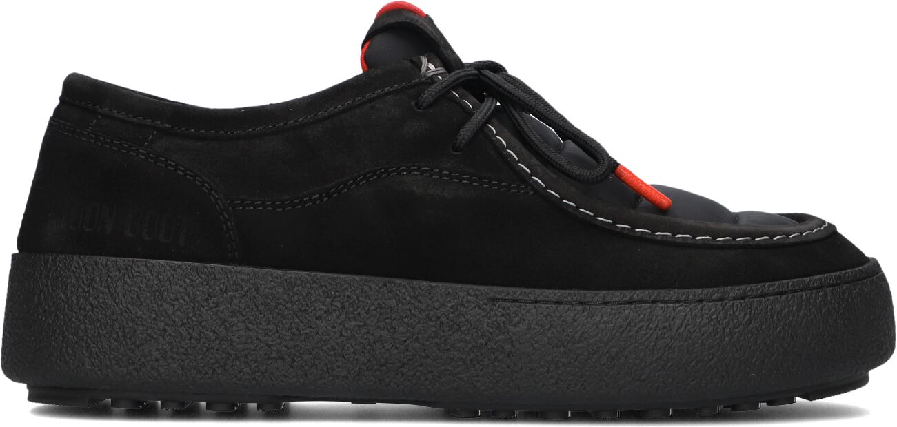 Moon Boot Veterschoenen
Heren Mtrack Low M, Maat: 42, Materiaal: Suède, Kleur: Zwart
