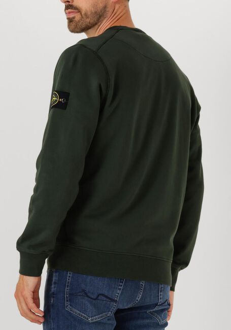 Donkergroene STONE ISLAND Trui SWEATSHIRT - large