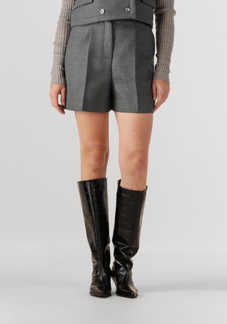 Grijze HERSKIND Korte broek REGGY MIDT WAIST SHORT - large
