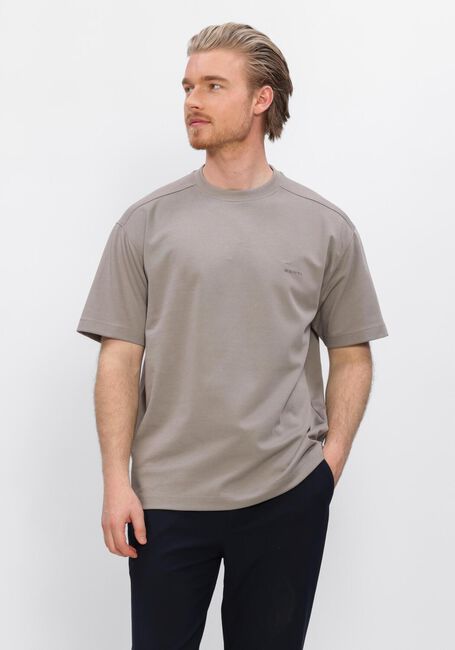 Taupe GENTI Polo T-SHIRT SS 1227 - large