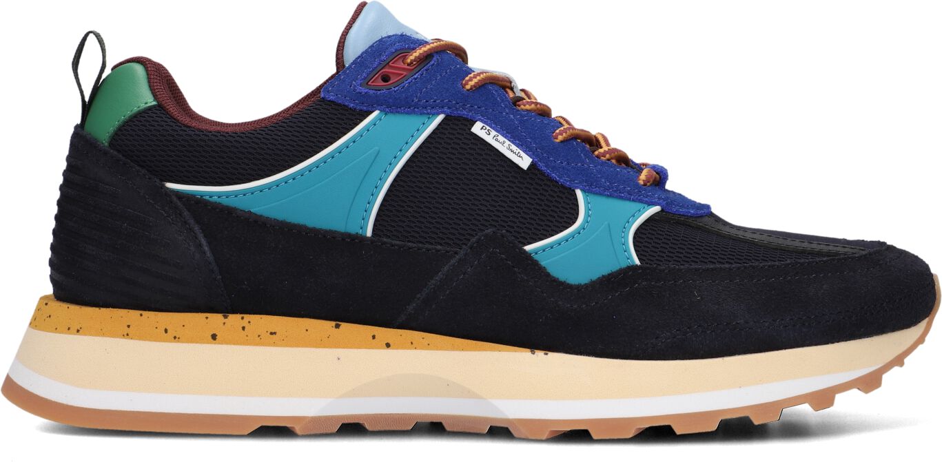 Paul Smith Lage Sneakers Heren Mens Shoe Banks, Maat: 42, Materiaal: Leer, Kleur: Blauw