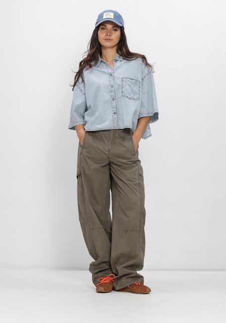 Lichtblauwe AMERICAN VINTAGE Top PAYBOU - large