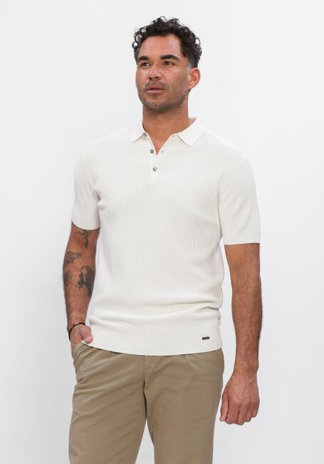 Ecru GENTILUOMO Polo POLO 3 BUTTONS SS - large