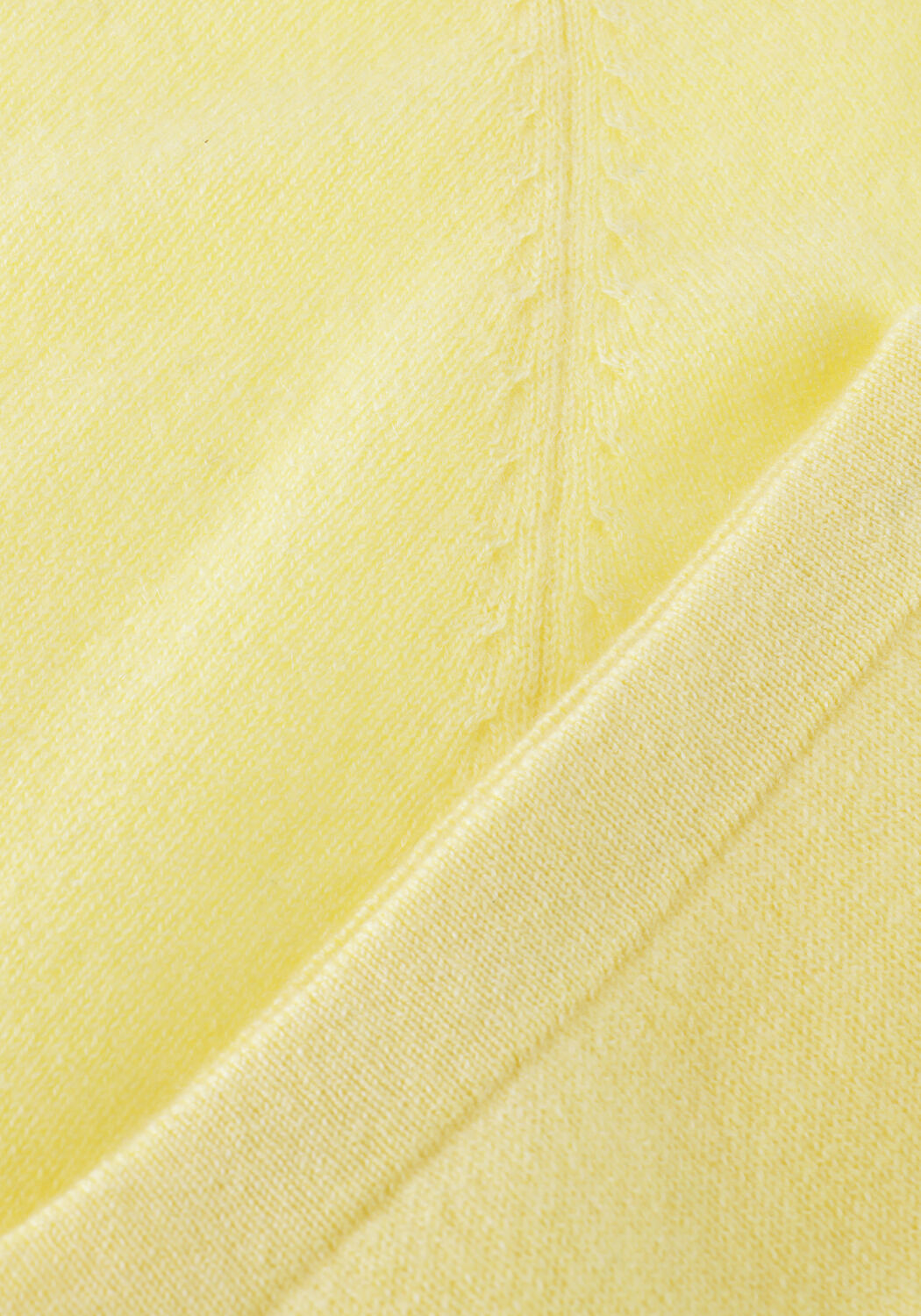 Gele ABSOLUT CASHMERE Trui LEANA - large