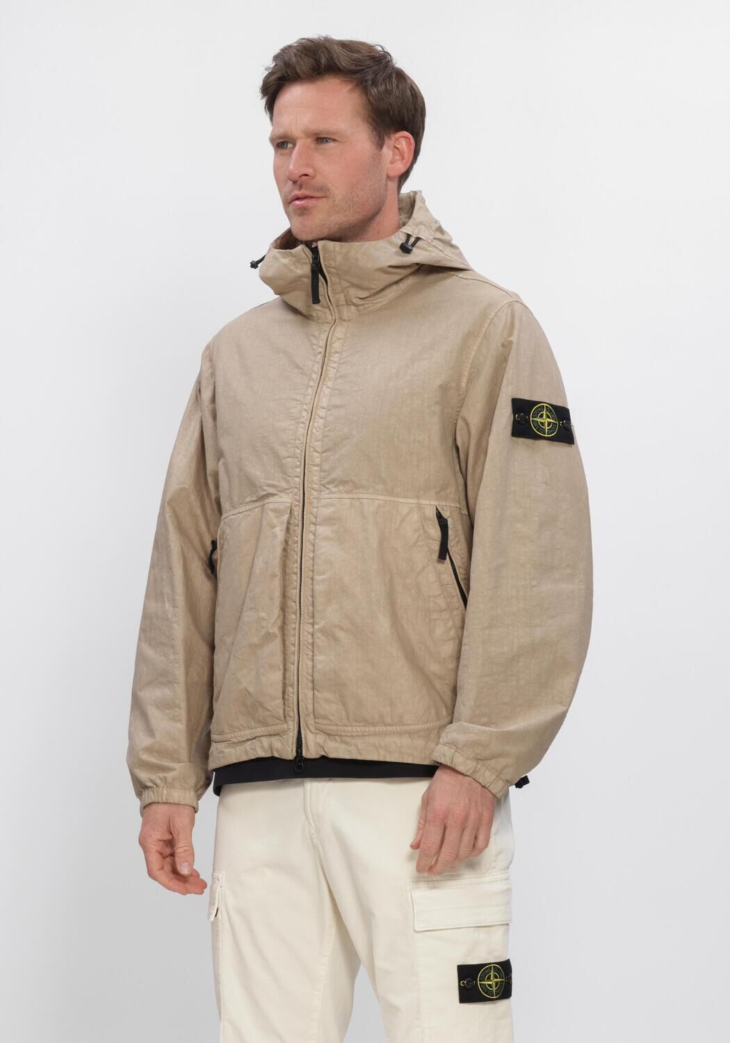 Beige STONE ISLAND Jack JACKET S0069 - large