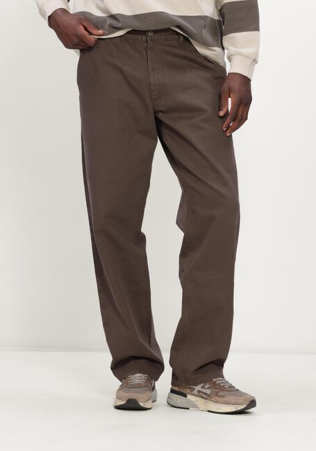 Bruine FOR&Eacute;T Chino CLAY TWILL PANTS - large