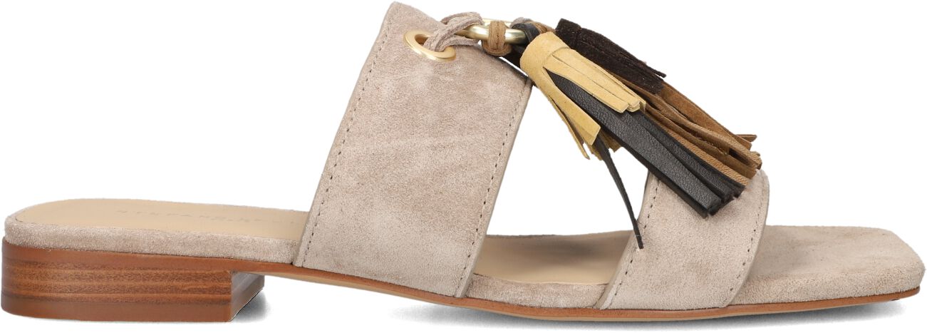 Stefano Lauran Slingbacks Dames St2650, Maat: 37, Materiaal: Suède, Kleur: Beige afbeelding 1