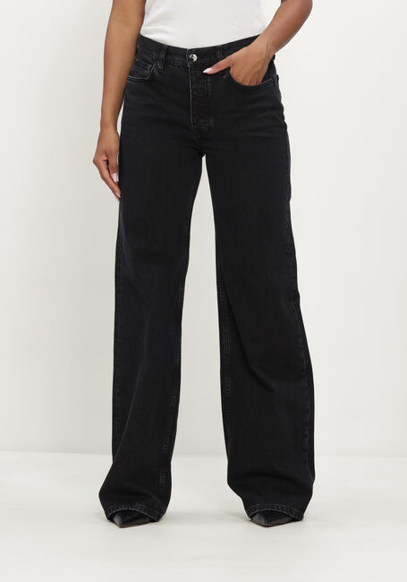 Zwarte ANINE BING Wide jeans HUGH JEAN - large