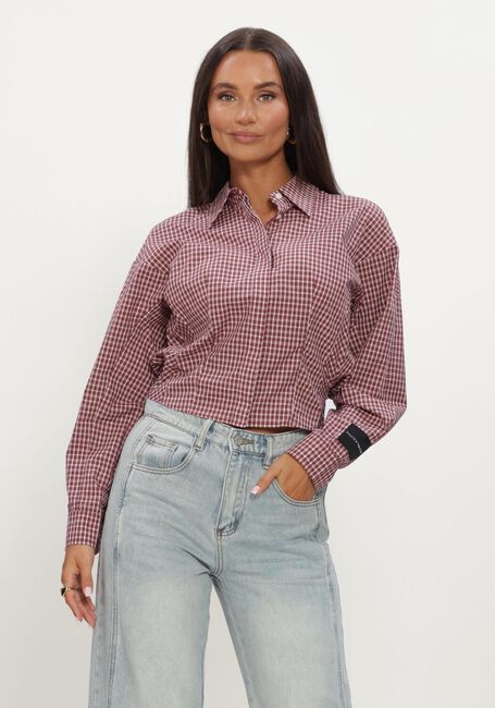 Rode HAUTE L'AMITI&Eacute; Tops & T-shirts MUSA CHECK SMOCK SHIRT - large