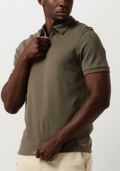 Donkergroene DRYKORN Polo LUNIS 520081 - large