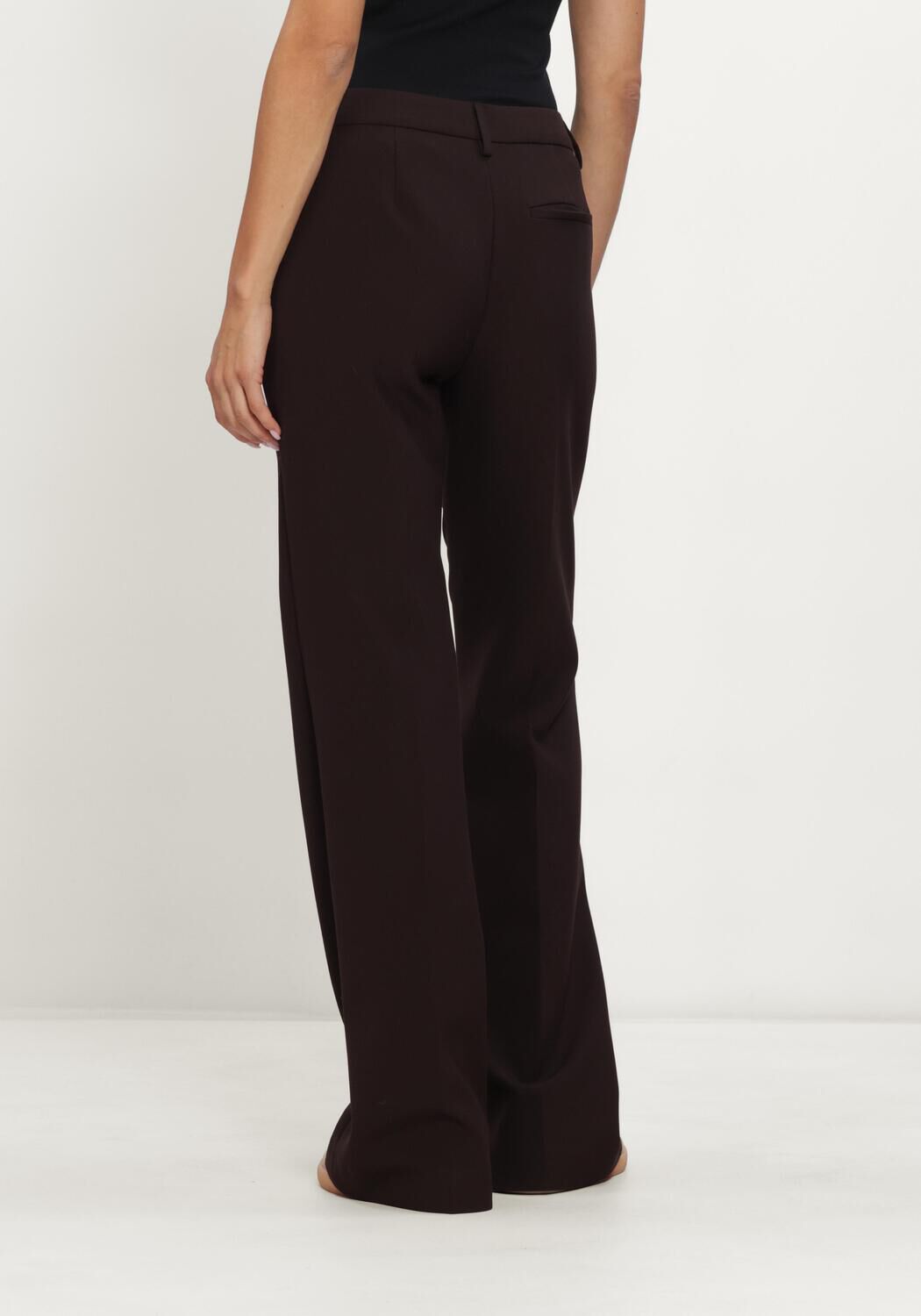 Bruine LUISA CERANO Flared broek BOOTLEG-PANTS - large