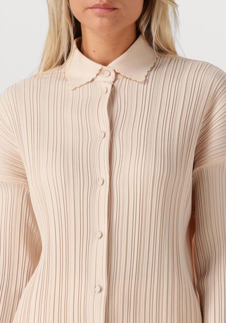 Gebroken wit FORTE FORTE Blouses POLY CREPE PLISSE' OVERSHIRT - large