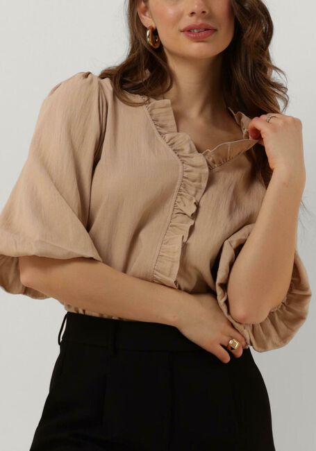 Ecru CO'COUTURE Blouses SUADA PUFF SS BLOUSE - large