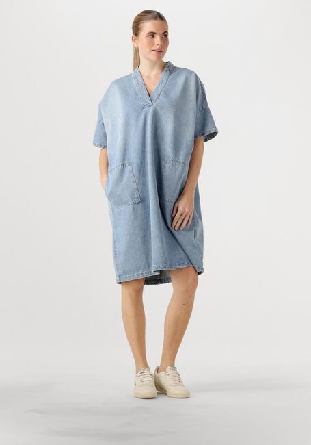 Lichtblauwe PENN & INK Mini jurk DRESS - large