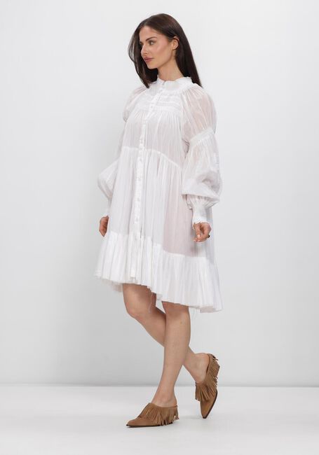 Witte MES DEMOISELLES Mini jurk LANGELIQUE - large