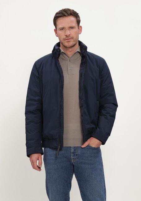 Donkerblauwe FILIPPO DE LAURENTIIS Polo POLO ML PARAMONTURA R.MERINO - large