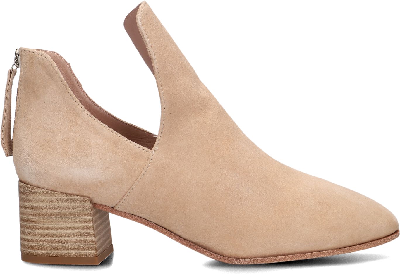 Unisa Enkellaarsjes
Dames Mulere Sue, Maat: 39, Materiaal: Suède, Kleur: Beige