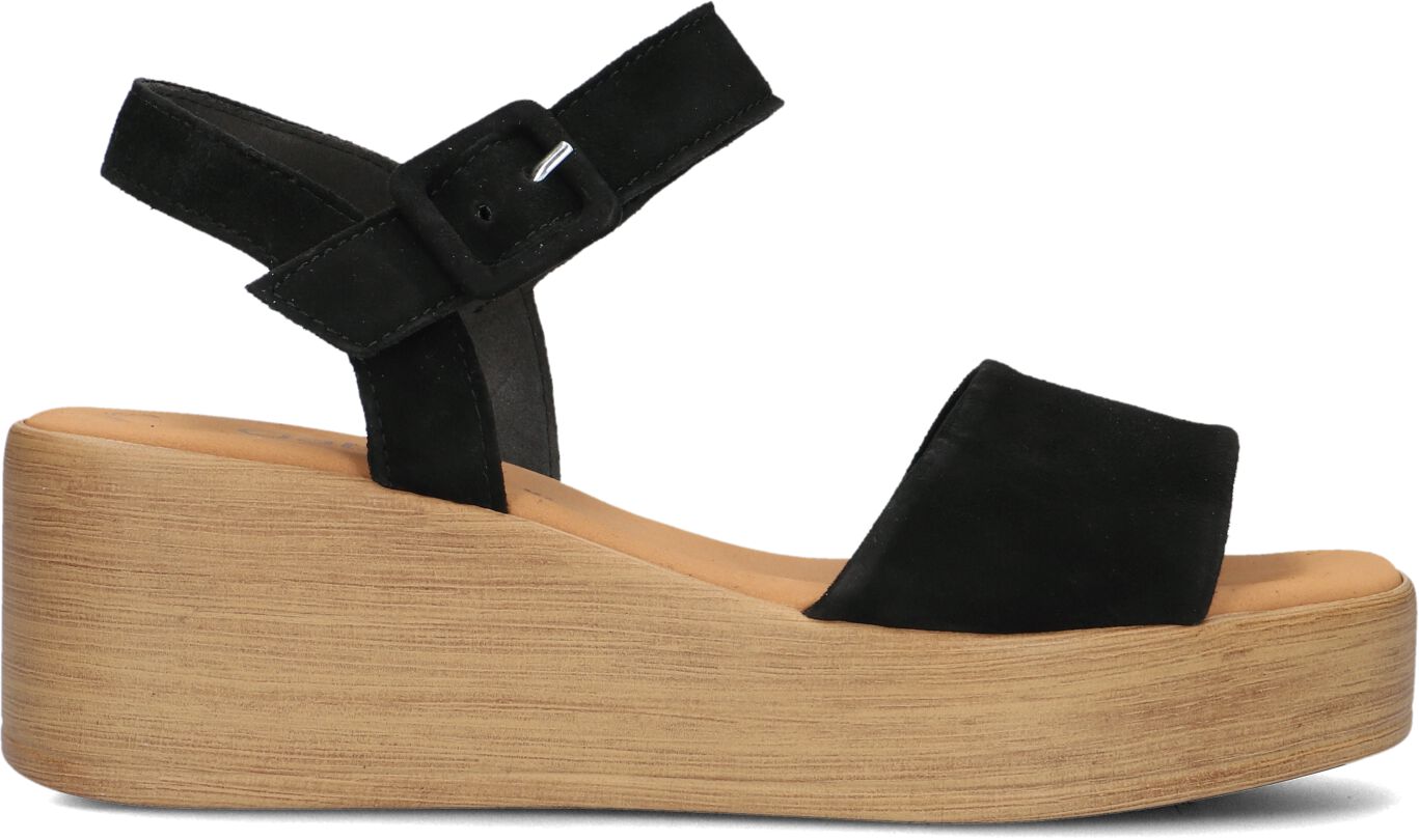 Gabor Sandalen
Dames 531, Maat: 39, Materiaal: Suède, Kleur: Zwart