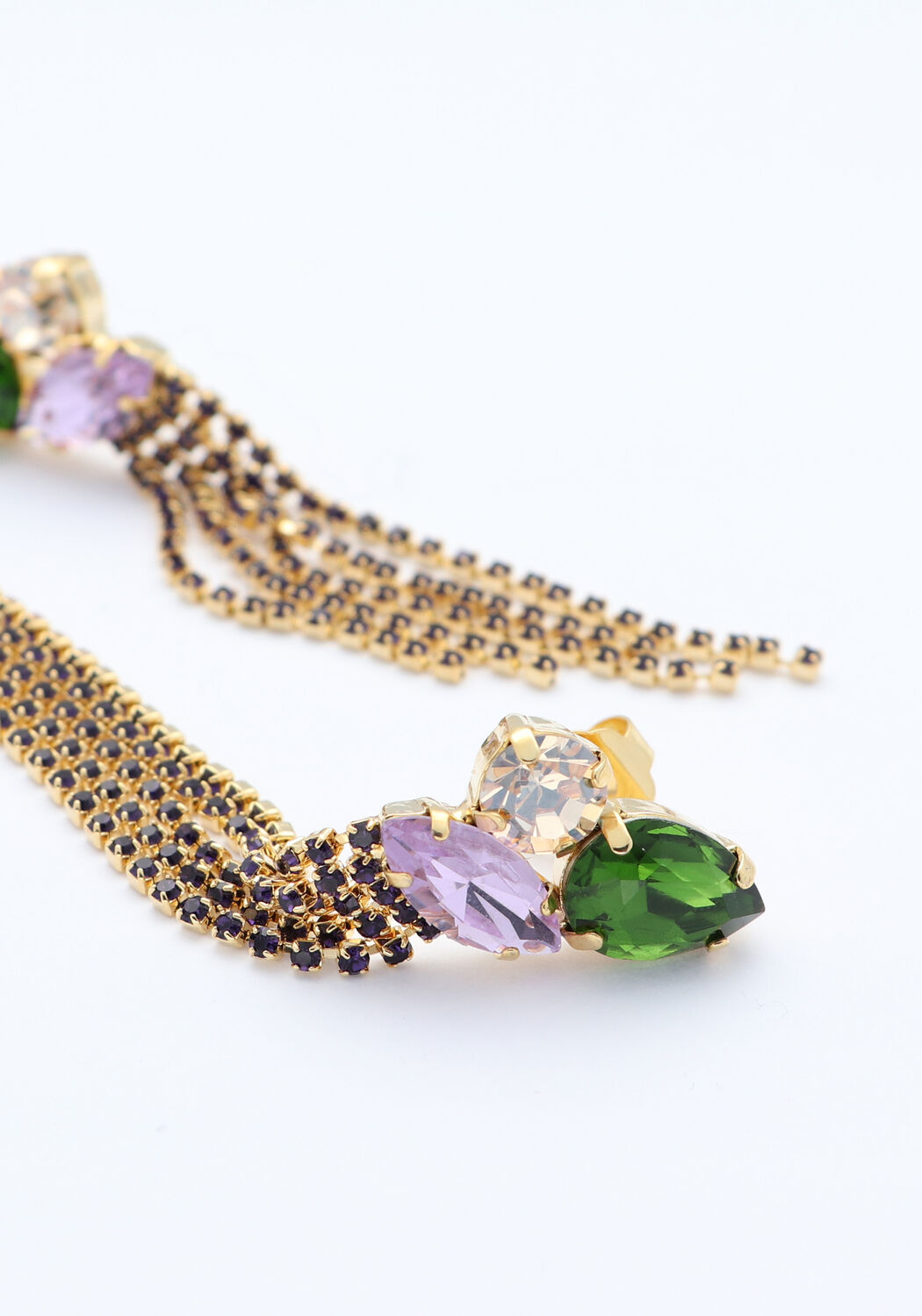 Blauwe LOTT. GIOIELLI Oorbellen THREE SHAPES WATERFALL S - large