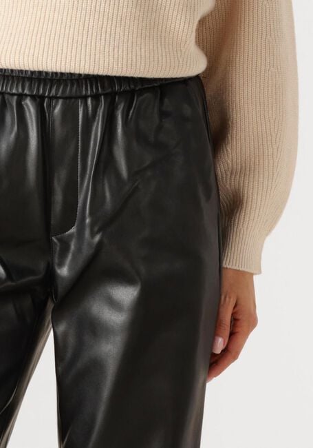 Zwarte DANTE6 Chino LONDON FAUX LEATHER CHINO - large