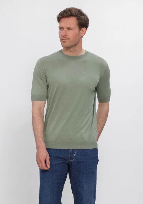 Groene FILIPPO DE LAURENTIIS T-shirt G. COLLO MC - large