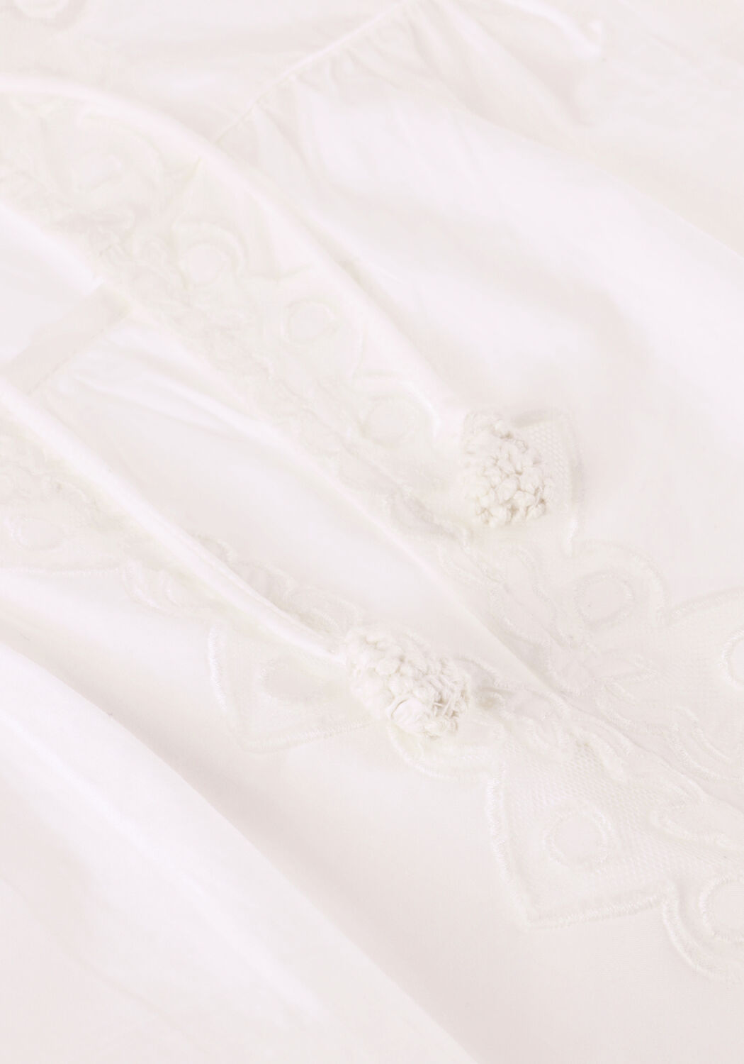 Witte ULLA JOHNSON Blouses KADY LONG SLEEVE BLOUSE - large