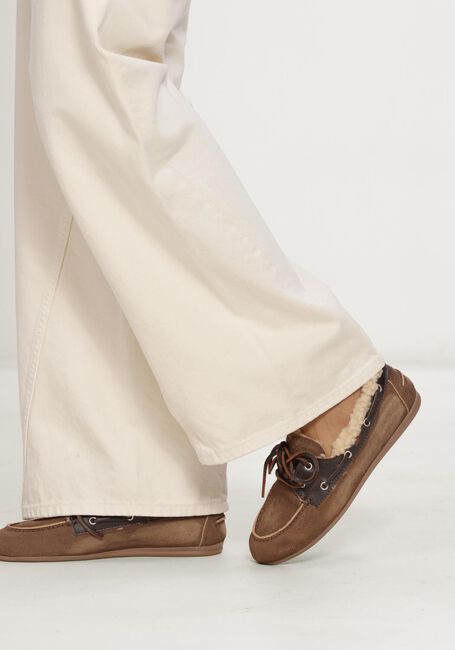 Bruine POSA Loafers BOAT LOAFER BRUSHED FUR - large