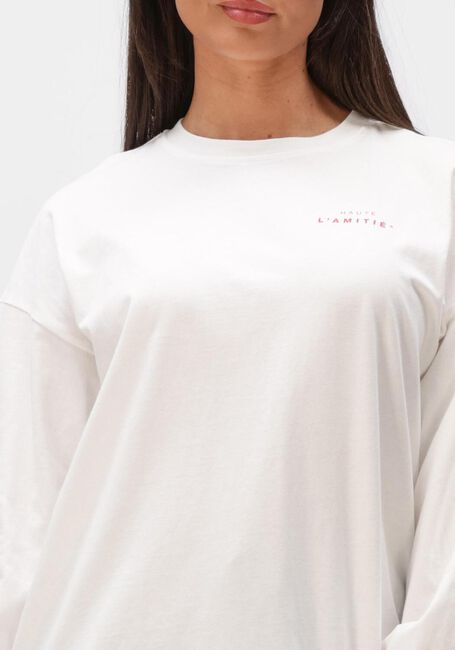 Creme HAUTE L'AMITI&Eacute; Blouses STUDIO LS PRINT TEE - large