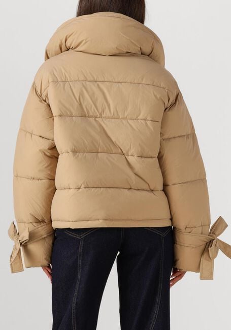 Beige CO'COUTURE Gewatteerde jas MEGAN CROPPED PUFFER JACKET - large