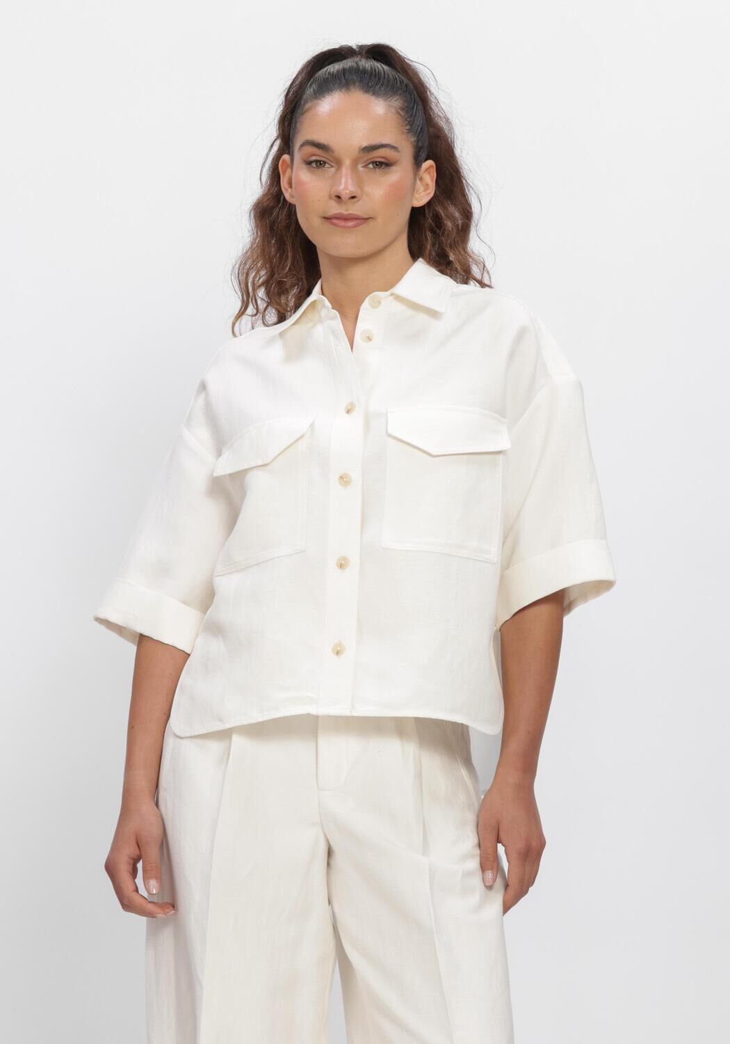 Ecru CLOSED Tops & T-shirts UTILITY SHIRT - large
