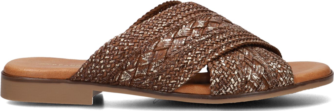 Stefano Lauran Slippers
Dames S3107, Maat: 38, Materiaal: Leer, Kleur: Bruin