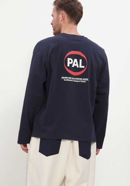 Donkerblauwe PAL Sporting Goods T-shirt PRE GAME LONGSLEEVE - large