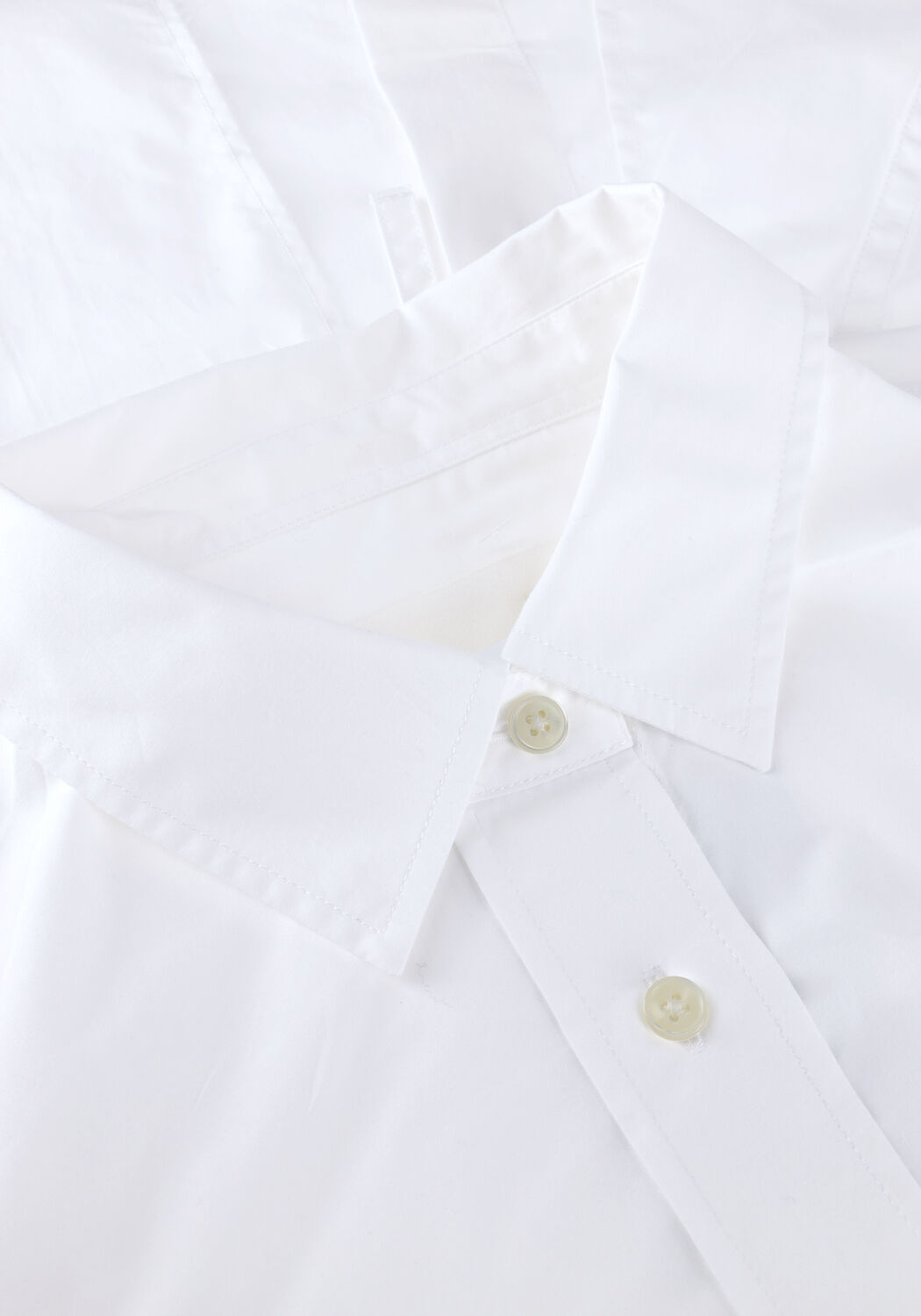 Witte CLOSED Blouses CLASSIC SHIRT WITH STRAP - large