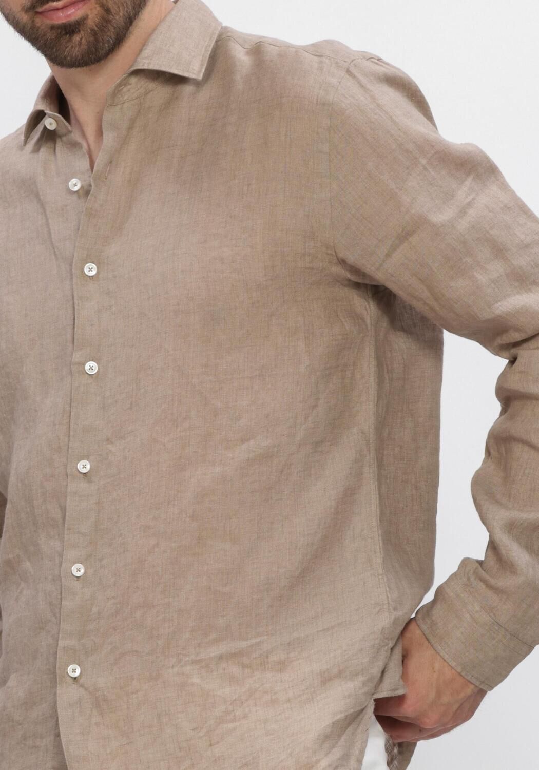 Taupe XACUS Casual overhemd 11297 422ML - large