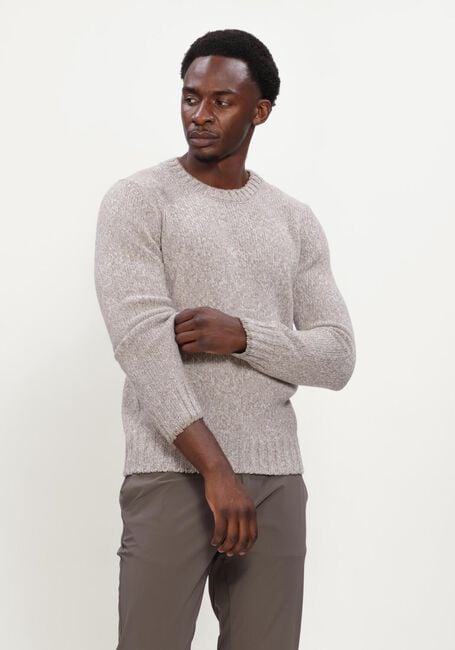 Beige GRAN SASSO Polo CREW L/SLV - large
