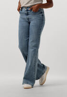 Blauwe CO'COUTURE Wide jeans DORYCC BLEACH LONG JEANS - medium