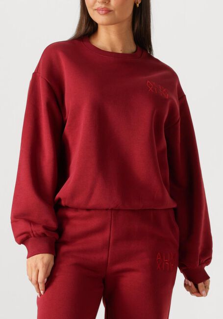 Bordeaux ALIX THE LABEL Sweater LADIES KNITTED ALIX SWEATER - large