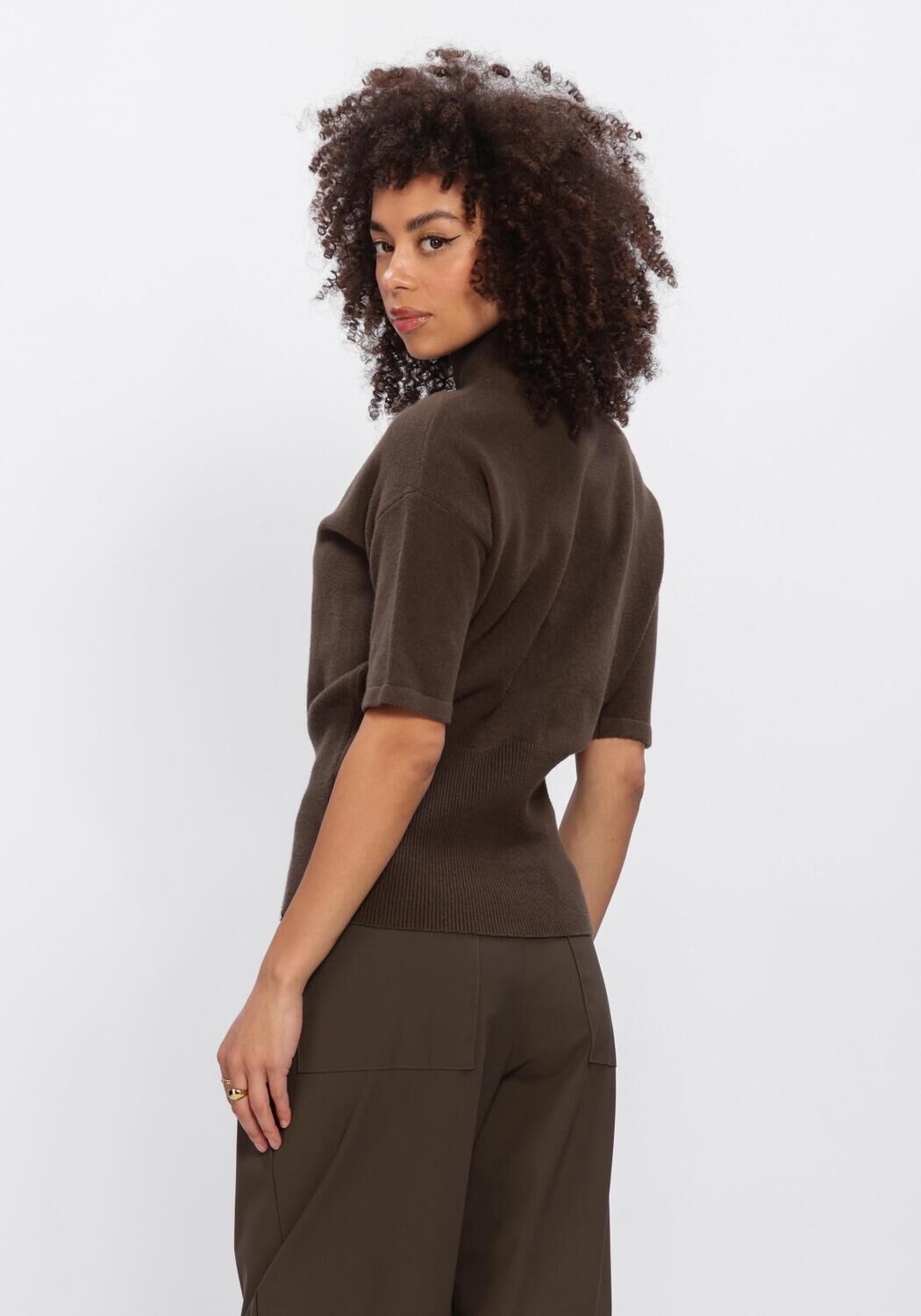 Bruine PENN & INK Top W26B426 - large