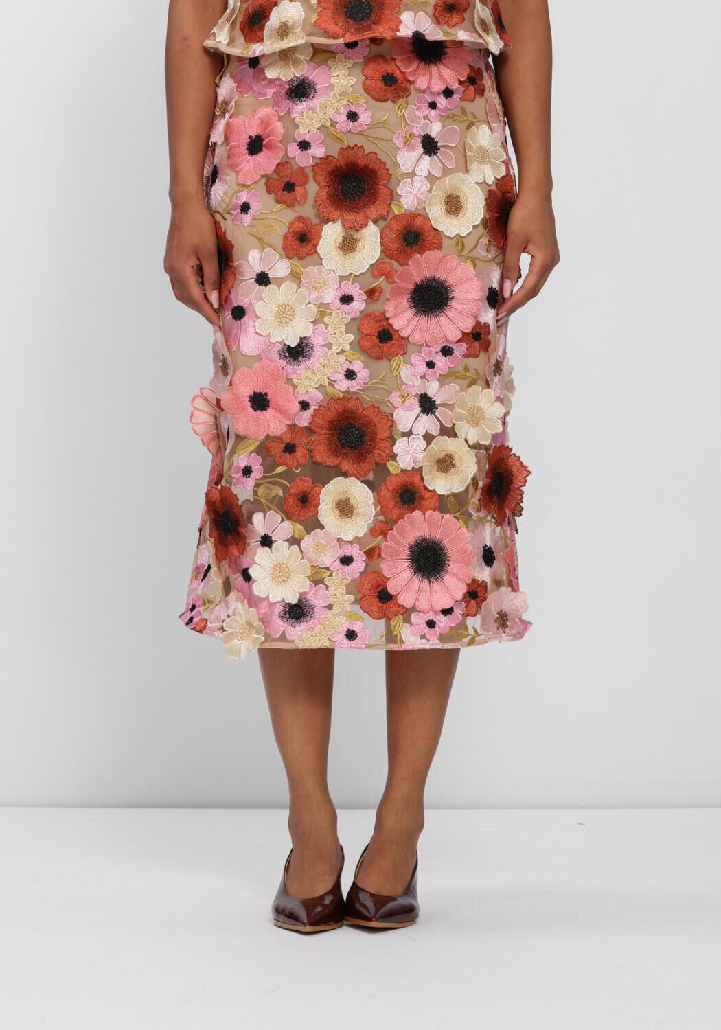 Multi DOROTHEE SCHUMACHER Midirok BLOOMING MEADOW SKIRT - large