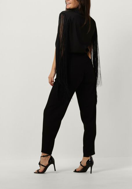 Zwarte ACCESS Blouses SHIRT WITH FRINGED SLEEVES - large