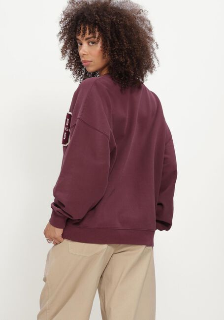 Bordeaux ANINE BING Sweater MILES SWEATSHIRT LETTERMAN - large