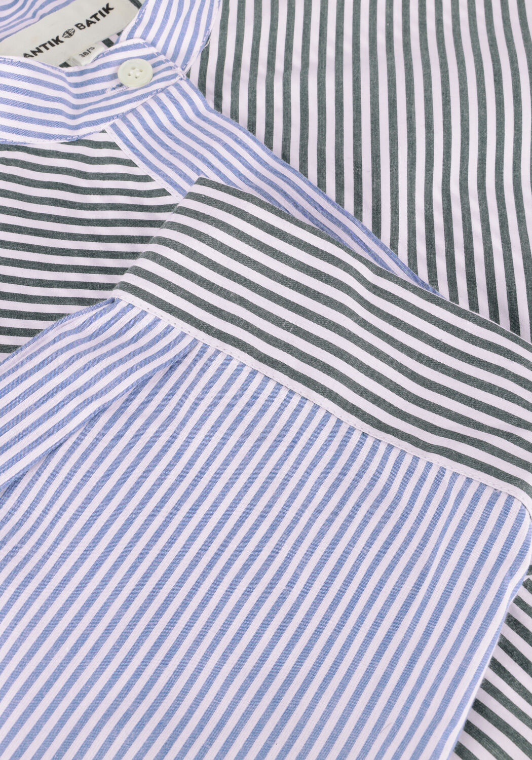 Blauwe ANTIK BATIK Blouses MARTIN BLOUSE - large