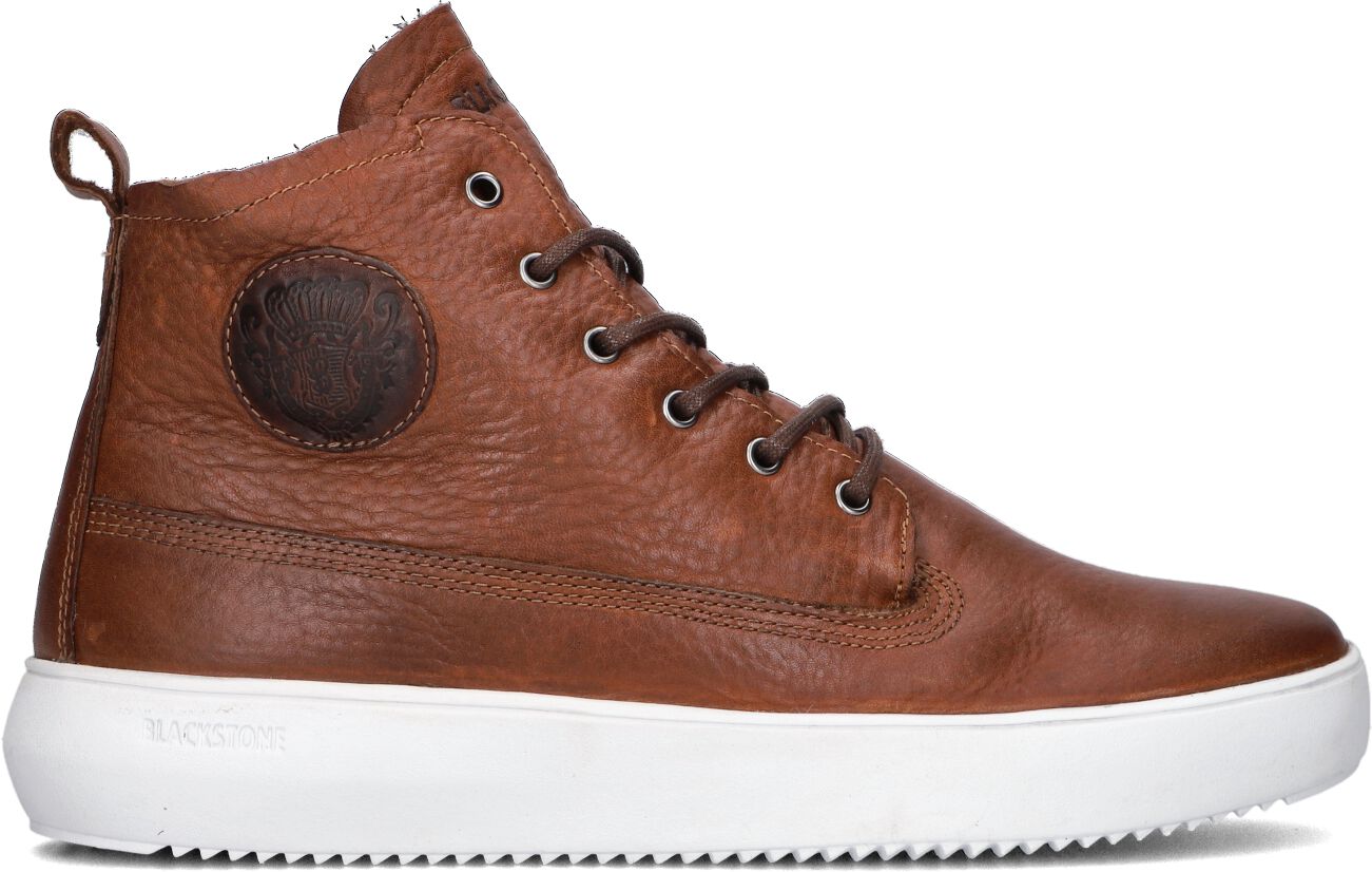 Blackstone Hoge Sneakers Heren Aspen, Maat: 46, Materiaal: Leer, Kleur: Bruin