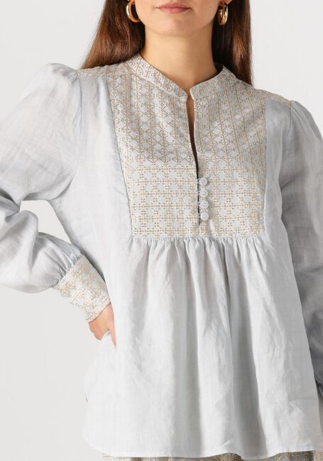 Lichtblauwe GREEK ARCHAIC KORI Blouses 440645 - large