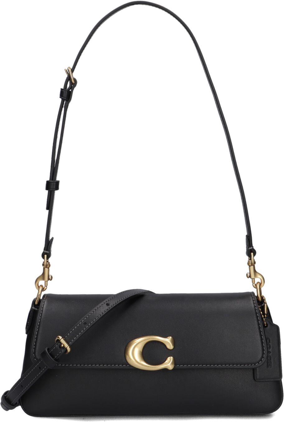 Coach Coach Schoudertas Dames Jet Shoulder, Materiaal: Leer, Kleur: Zwart