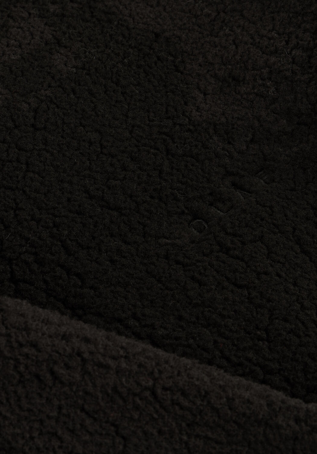 Zwarte OLAF HUSSEIN Jack FLEECE JACKET - large