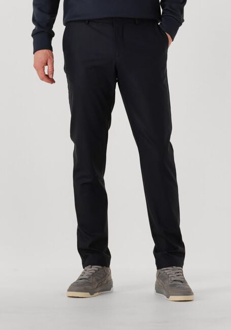 Donkerblauwe WAHTS Pantalon BRETT STRETCH WOOL - large
