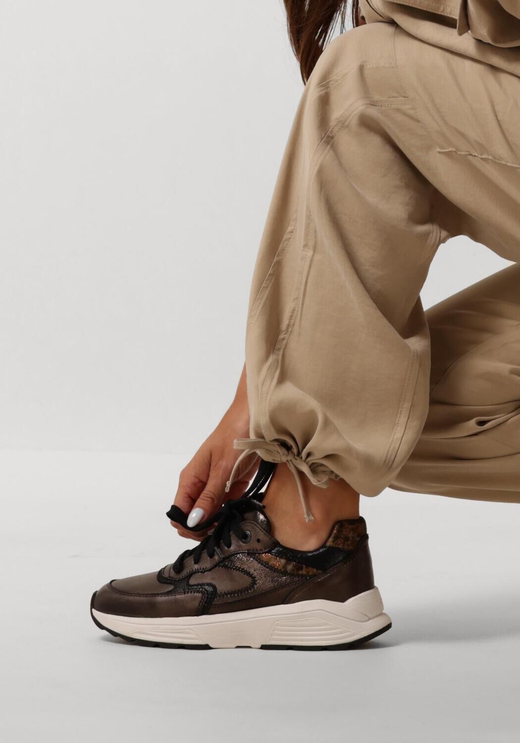 Bruine XSENSIBLE Lage sneakers 33002.4 - large